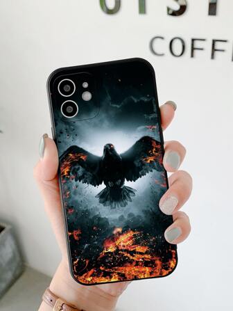 老鷹印花手機外殼