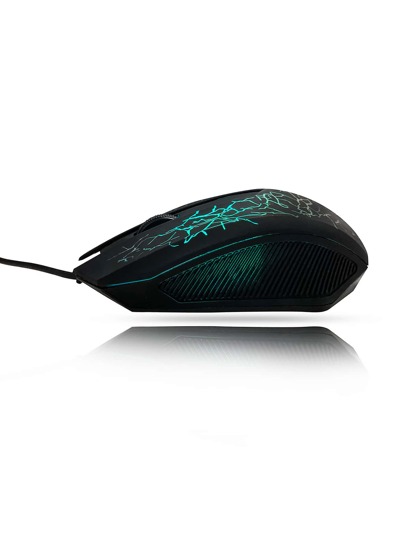 Souris filaire lumineuse, souris d'ordinateur