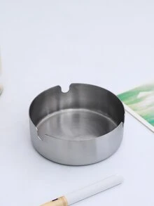 1入組不銹鋼煙灰缸 - 銀色 - 查看 4