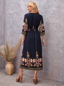 EMERY ROSE Đầm Trọn gói Hoa Boho - Nhiều màu - Xem 2
