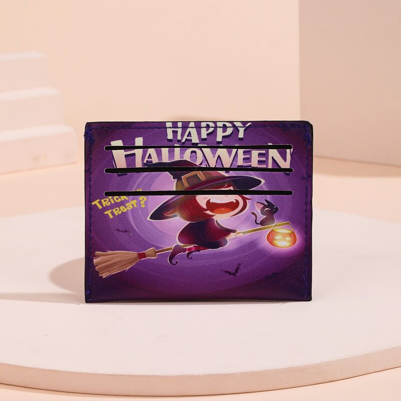 

Halloween Cartoon Graphic Card Holder, Multicolor