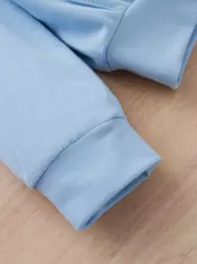 SHEIN Young Girl Heart Hoodie & Sweatpants