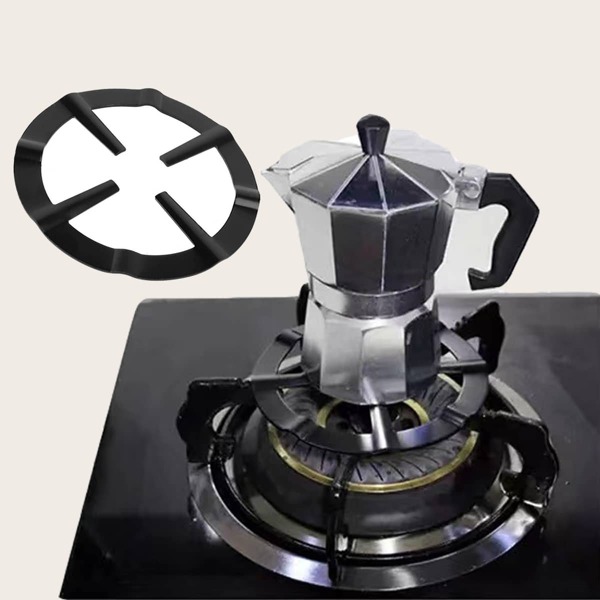 

1pc Solid Color Coffee Pot Stand, Black