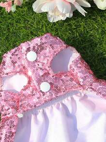 Vestidos para Mascotas Liso - Rosa - Ver 6