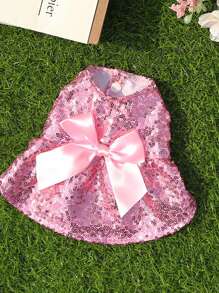 Vestidos para Mascotas Liso - Rosa - Ver 7