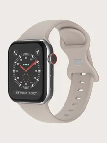 时尚多功能简约智能手表替换表带 - 灰色 - 查看 1