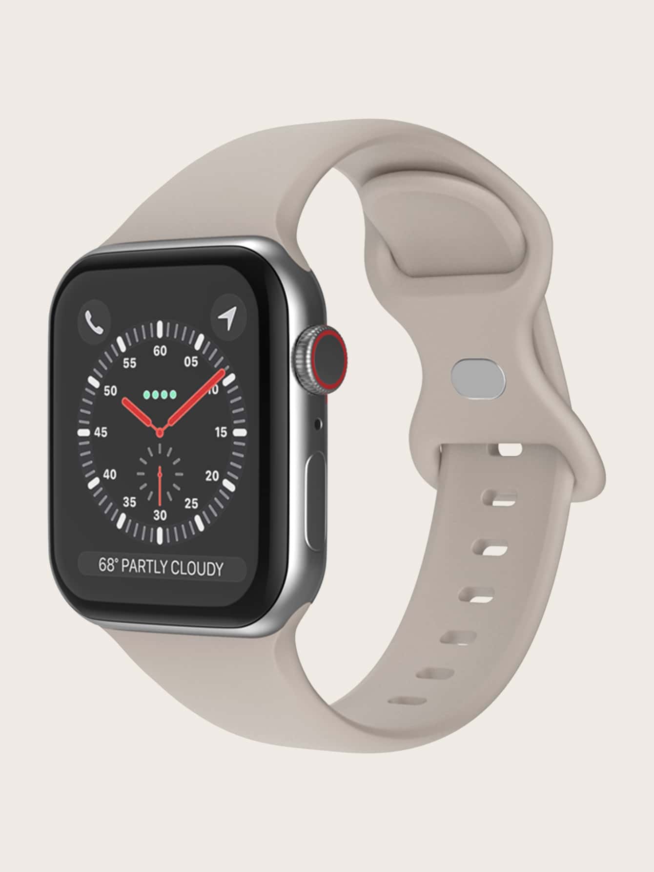 时尚多功能简约智能手表替换表带 - 灰色 - 查看 1