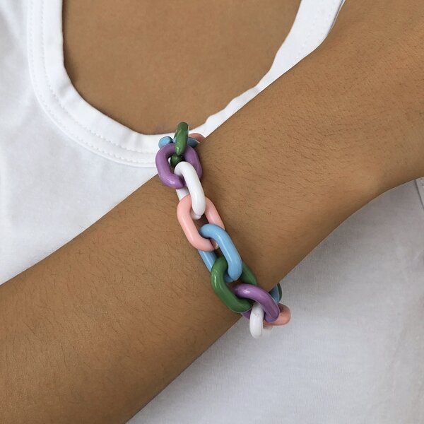 

Color Block Bracelet, Multicolor