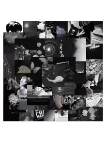 50 miếng dán đen trắng, nhãn dán đơn sắc, nhãn dán sáng tạo đen trắng phù hợp cho sách, cốc, ván trượt, đồ dùng làm sổ lưu niệm, nhãn dán vui nhộn, nhãn dán máy tính xách tay, nhãn dán điện thoại Kindle. - Đen và trắng - Xem 1