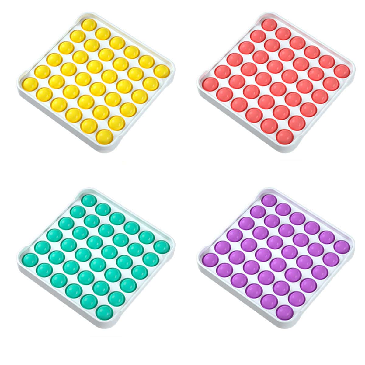 

1pc Random Color Push Pop Bubble, Multicolor