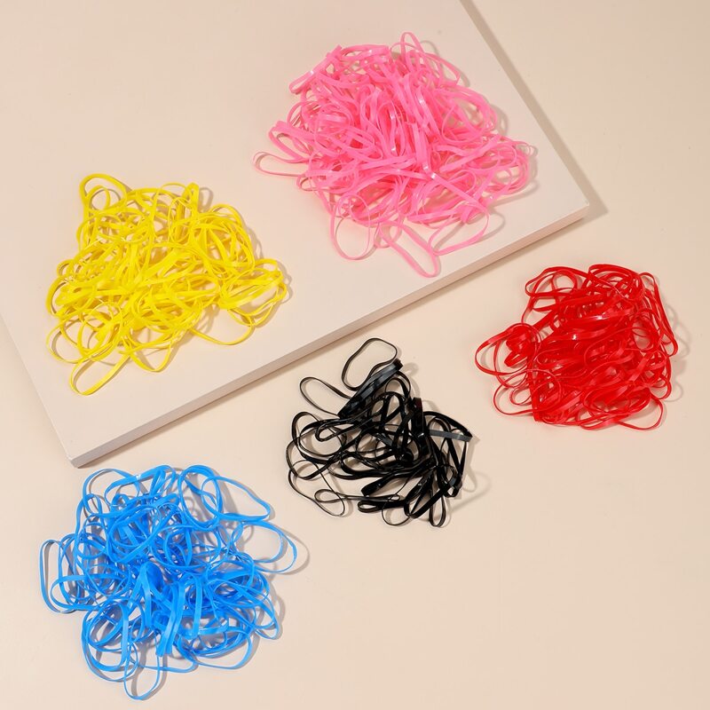 

5pack Solid Hair Tie, Multicolor