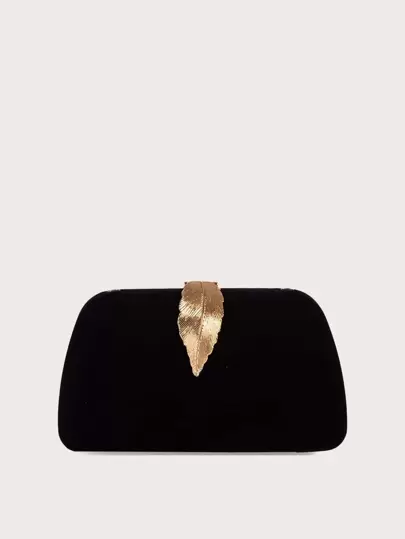 經典花卉刺繡手拿錢包復古袋女性多功能儲物晚宴包、晚宴包、晚宴包、迷人、優雅、精緻、靜謐的豪華小金屬葉裝飾盒子包適合派對女孩、女人、新娘完美的派對、晚宴、雞尾酒會