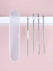 4pcs Acne Needle Set - Silver - View 1