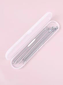 4pcs Acne Needle Set - Silver - View 2