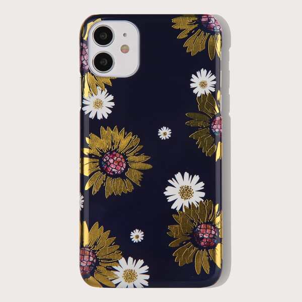 

Sunflower Pattern Phone Case, Multicolor