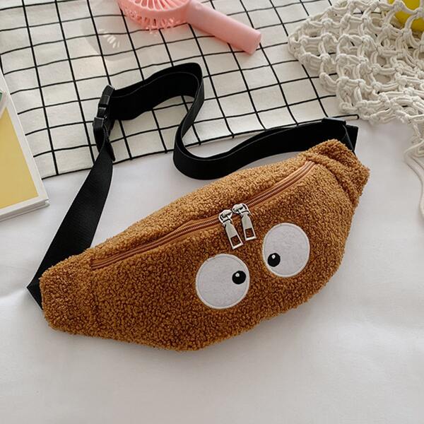 

Kids Eye Graphic Fanny Pack, Brown