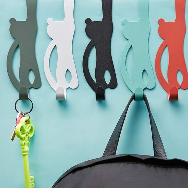 

1pc Animal Shaped Random Wall Hook, Multicolor