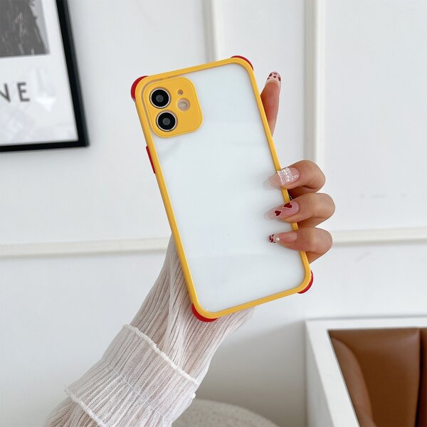 

Clear Phone Case, Yellow