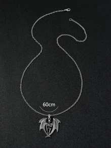 Fashionable and Popular Men's Stainless Steel Minimalist Hoop Earrings for Jewelry Gift and for a Stylish Look - Antique Silver - View 4