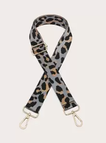 1pc Leopard Pattern Retro Fashion Bag Strap Replacement Shoulder Strap Bag Accessories DIY Accessories Adjustable Replacement Shoulder Strap Stylish Durable - Multicolor - View 1