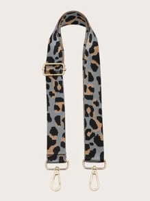1pc Leopard Pattern Retro Fashion Bag Strap Replacement Shoulder Strap Bag Accessories DIY Accessories Adjustable Replacement Shoulder Strap Stylish Durable - Multicolor - View 2