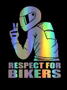 Adhesivo para coche con estampado de letra láser - Multicolor - Ver 2