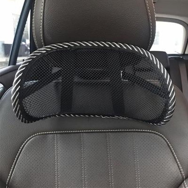 

Car Seat Neck Mesh Cushion, Black