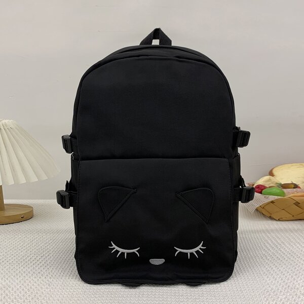 

Cartoon Graphic Classic Backpack, Black