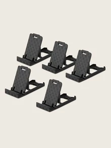 Giá đỡ điện thoại để bàn có thể điều chỉnh 5 mảnh - màu đen - Xem 6