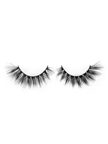 12 Paying Complete Eyelashes Thick Curls 15mm Fluffy Slim Fake Eyelashes Daily Tail Tail Tail Long Strip Lashes, Lashes, Eyelashes, Fake Lashes - Black - View 3