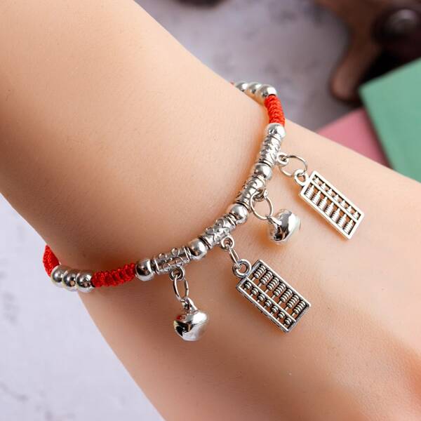 

Abacus Charm Bracelet, Multicolor