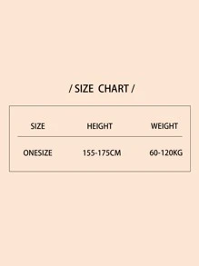 Medias de talla grande - Negro - Ver 3