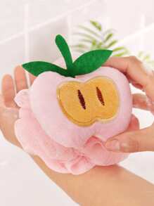 1 quả bóng tắm tạo bọt thiết kế hình trái cây ngẫu nhiên, bóng lưới tắm sáng tạo hoạt hình, xơ mướp tạo bọt cho phòng tắm trang trí phòng tắm mùa hè - Nhiều màu - Xem 3