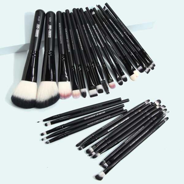

30pcs Makeup Brush Set, Black