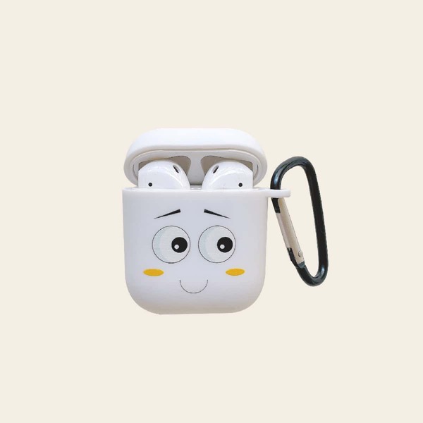 

Чехол для Airpods узором, Белый