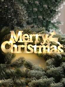 1pc Christmas Decorative Light - Yellow - View 2