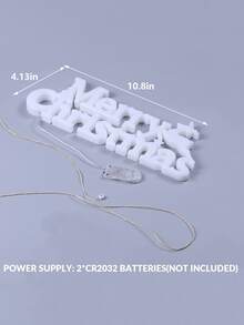 1pc Christmas Decorative Light - Yellow - View 5