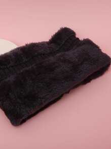 Mũ lót sang trọng & Khăn quàng vô cực - Xám - Xem 3