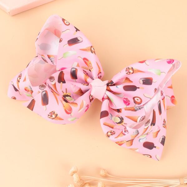 

Girls Bow Decor Hair Clip, Multicolor