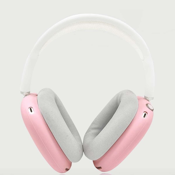 

2pcs Plain Case For AirPods Max, Pink