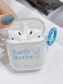 字母圖案AirPods透明保護殼 - 彩色 - 查看 7