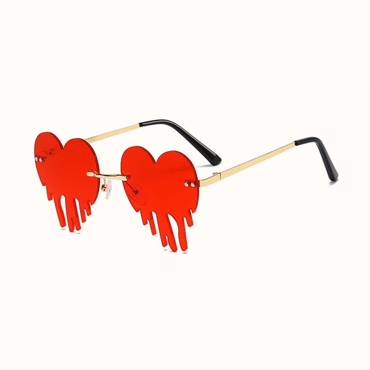 

Novelty Lens Rimless Sunglasses