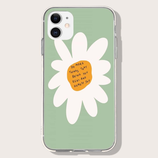 

Flower Painted Phone Case, Multicolor
