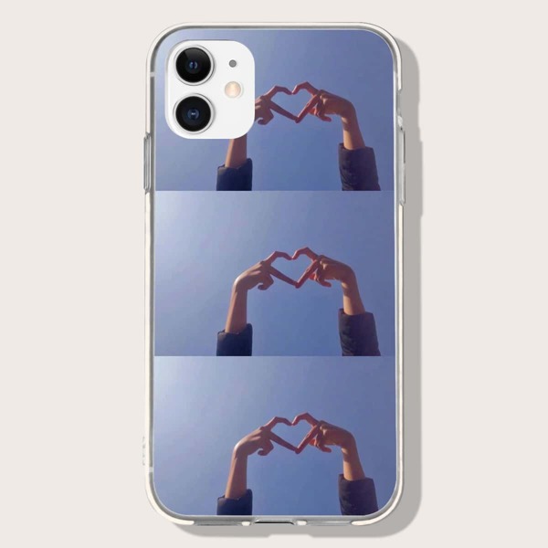

Finger Heart Phone Case, Multicolor