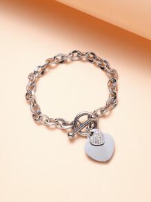 Pulsera de moda - Plateado - Ver 1