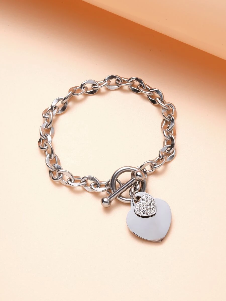 Pulsera de moda - Plateado - Ver 1