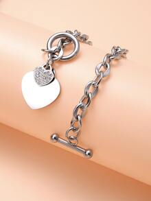 Pulsera de moda - Plateado - Ver 2