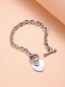 Pulsera de moda - Plateado - Ver 3