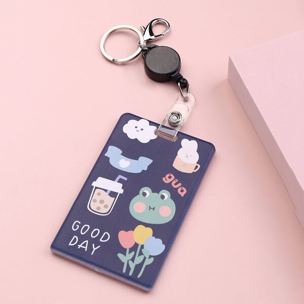 

Cartoon Graphic Card Holder, Multicolor