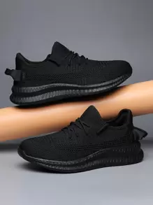男款透氣網面休閒運動鞋